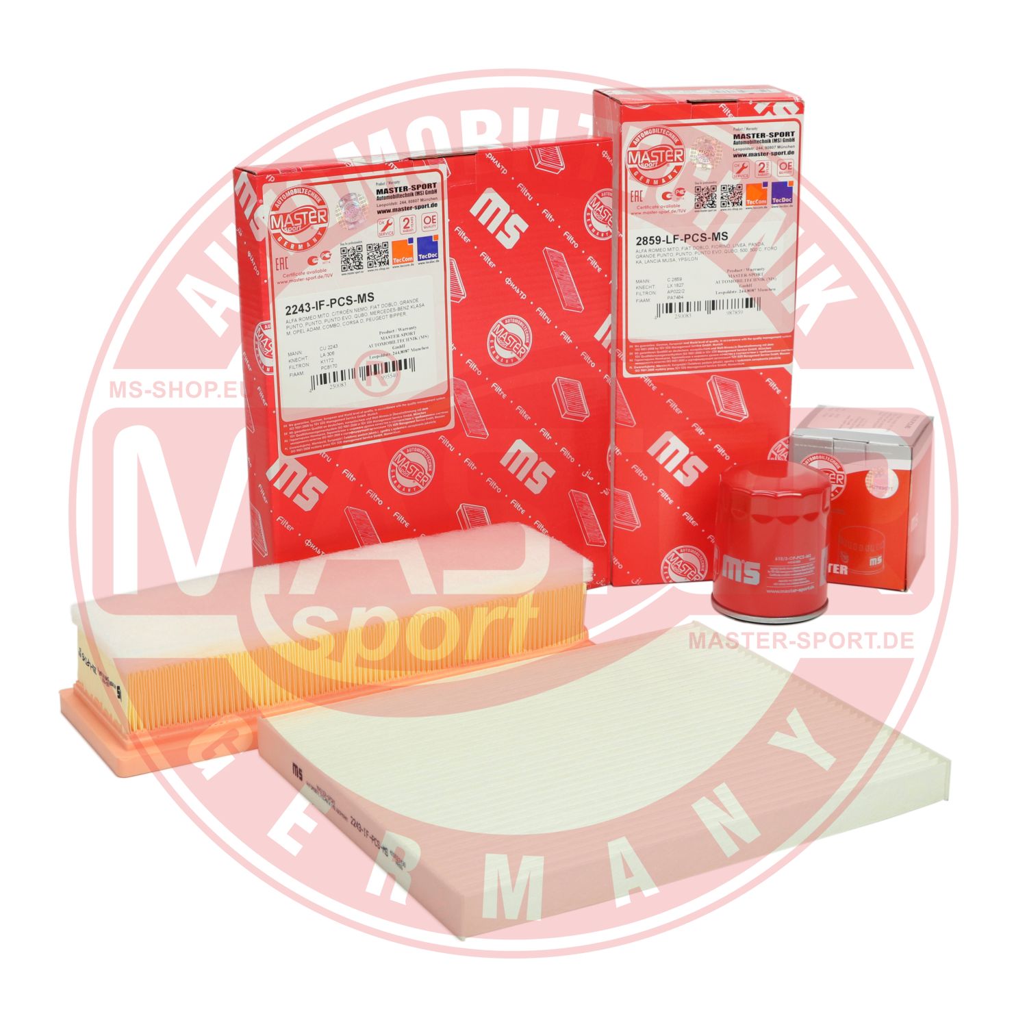 MASTER-SPORT GERMANY 450001152 Filter - Sada